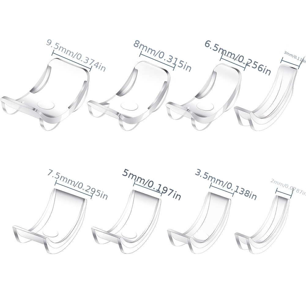 92pcs Ring Sizer Adjuster Set, Spiral Coils & Ring Guards